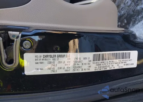 2013 Chrysler Town & Country Touring z USA, uszkodzony, nr VIN 2C4RC1BG4DR510331